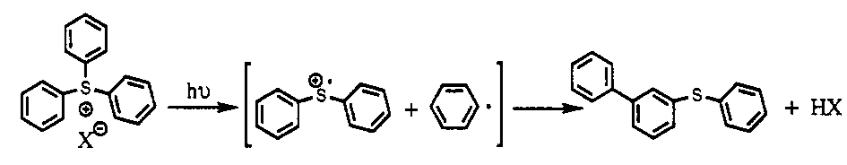 triarylsulfonium_reaction